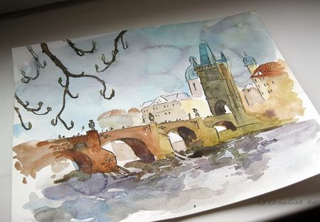 Акварельное