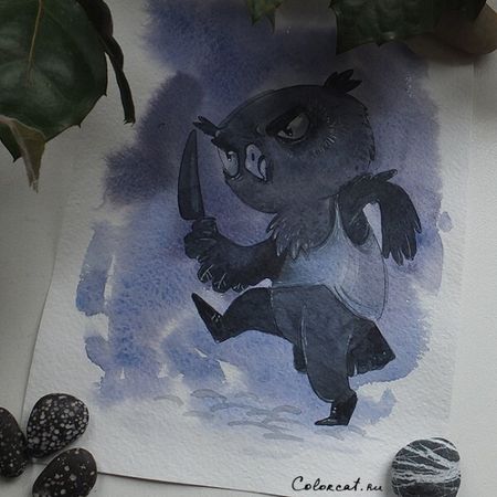 Акварель: последняя неделя сентября