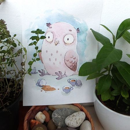 Акварельное