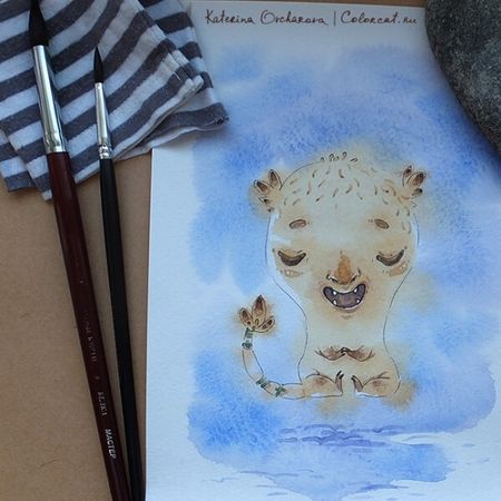 Акварельные картинки